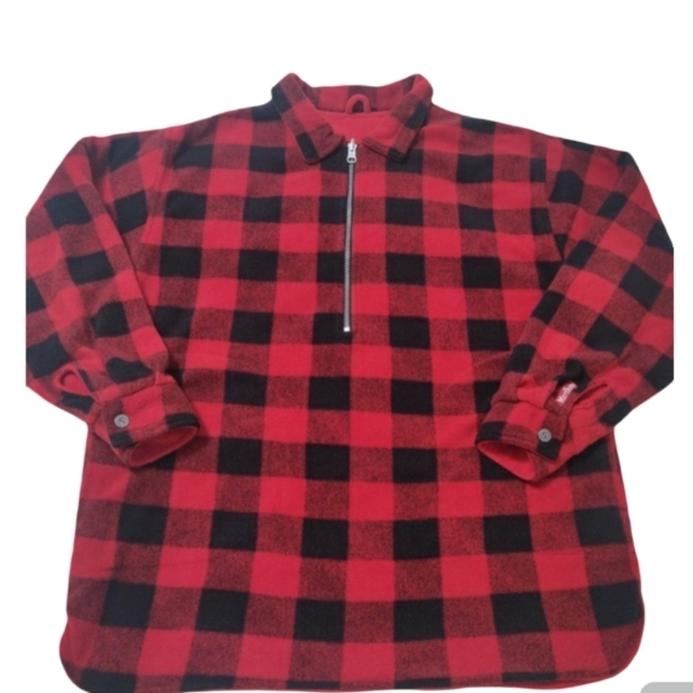 Vintage heavyweight fleece quarter zip.